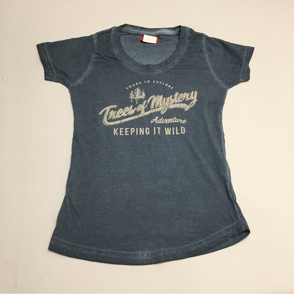 Souvenirs Northern Adventure Short Sleeve Shirt Size Small - Picture 1 of 12